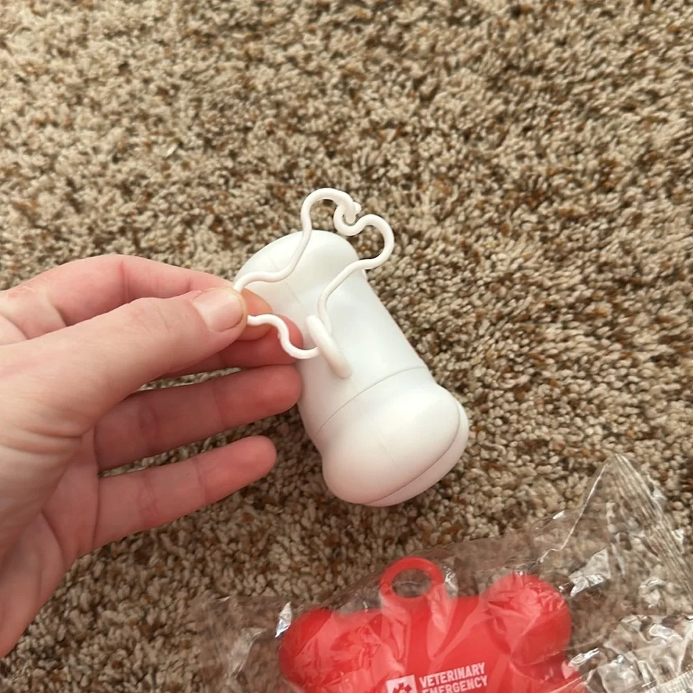 Poop bags and holders (2)